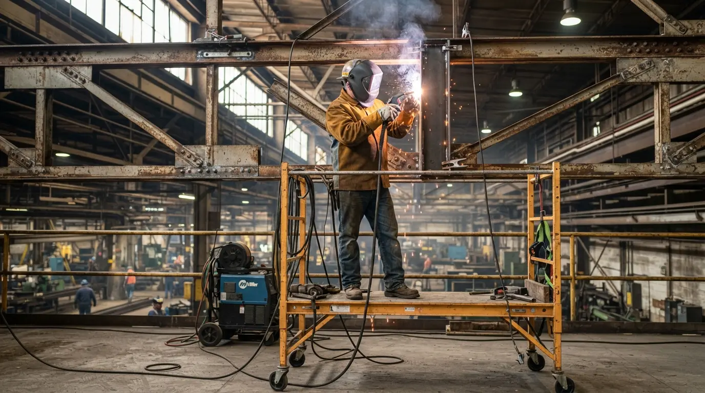 Emergency Aluminum Welding